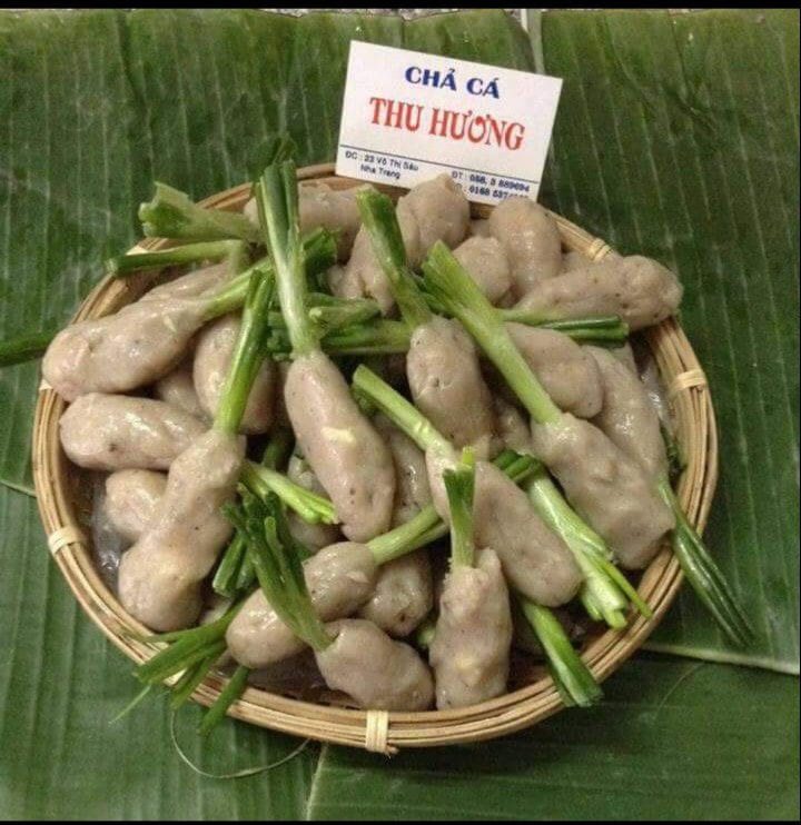 Chả cá bó hành