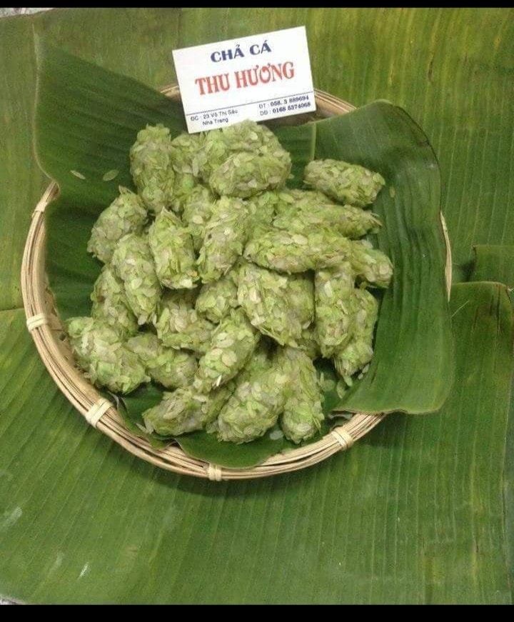 Chả cá cốm